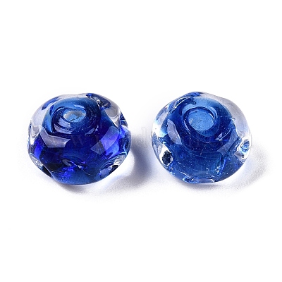 Бусы лэмпворк ручной работы LAMP-T021-15B-1