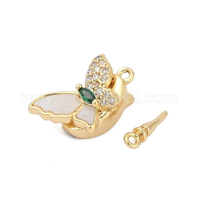 Застежки латунные коробки KK-P291-41G-1