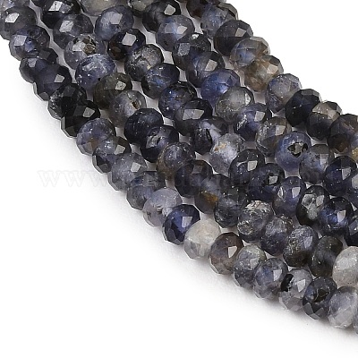 Природные иолит нитей бисера&nbsp;G-P612-A02-01-1