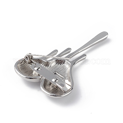 Брошь с плавящимся сердцем из кубического циркония&nbsp;LS-JEWB-E020-01P-1