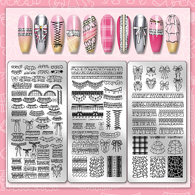 Шаблоны для дизайна ногтей своими руками из нержавеющей стали&nbsp;MRMJ-PH0003-21-1