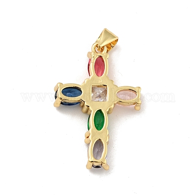 Стойки обшивки латунь микро проложить Циркон подвеску ZIRC-F129-30-G-1