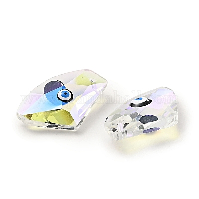 Прозрачные стеклянные бусины GLAA-F121-12A-1