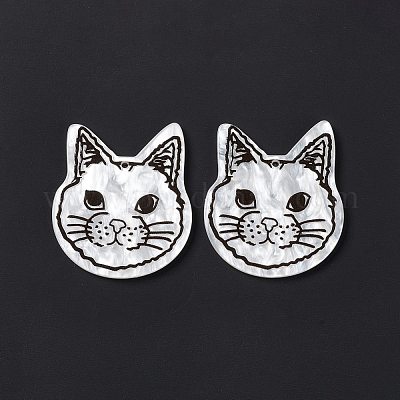 Непрозрачные акриловые подвески&nbsp;SACR-G023-B02-1