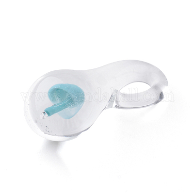 Подвески ручной работы стеклянные бусины X-LAMP-Q028-12B-1