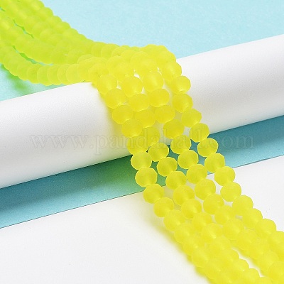 Прозрачные стеклянные бусины&nbsp;X-EGLA-A034-T10mm-MD29-1