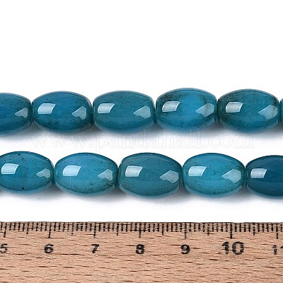 Окрашенные естественный агат бисер пряди&nbsp;G-T144-51A-04-1