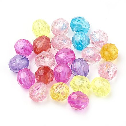 Прозрачные акриловые бусины&nbsp;MACR-S296-35A-1