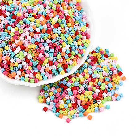 8/0 стеклянный бисер непрозрачного цвета SEED-N007-04-1