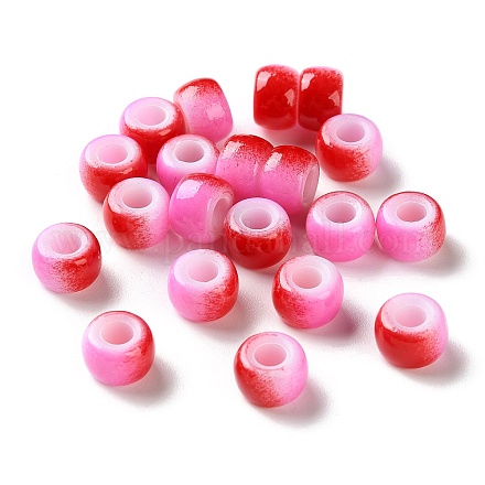 Европейские бусины из АБС-пластика KY-G033-02A-06-1