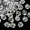 K9 Glass, Imitation Austrian Crystal Beads, Grade AAA, Faceted, Polygon, Clear, 10mm, Hole: 0.9~1mm