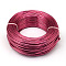 Anodized Aluminum Wire, Bendable Metal Craft Wire, Flexible Craft Wire, for Beading Jewelry Craft Making, Cerise, 20 Gauge, 0.8mm, 300m/500g(984.2 Feet/500g)