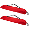 2Pcs Nylon Folding Chair Storage Bag, Red, 910x232x1.5mm