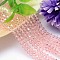 Faceted Imitation Austrian Crystal Bead Strands, Grade AAA, Bicone, Pink, 10x10mm, Hole: 0.9~1mm, about 40pcs/strand, 15.7 inch