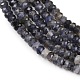 Природные иолит нитей бисера&nbsp;G-P612-A02-01-4