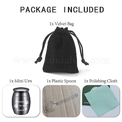 Урна для кремации из нержавеющей стали&nbsp;AJEW-CN0001-89C