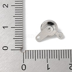 Латунь оснастки застежками&nbsp;KK-U052-25P