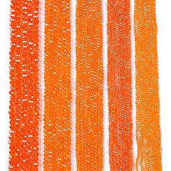 Стеклянные бусины с гальваническим покрытием &nbsp;LS-EGLA-A044-T2mm-A25