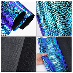 Лазерная ткань из искусственной кожи&nbsp;DIY-WH20032-57H