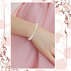 10 шт. латунная цепочка-слайдер для изготовления браслета&nbsp;AJEW-BBC0002-53G