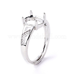 Регулируемая латунные компоненты палец кольцо&nbsp;KK-L193-01P