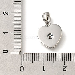 Подвески из латуни с микропаве из кубических цирконий и ракушек&nbsp;KK-K388-77P-02