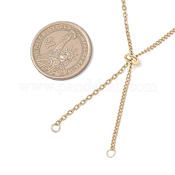 Изготовление ожерелий из витой цепи из нержавеющей стали 304&nbsp;AJEW-JB01512-01