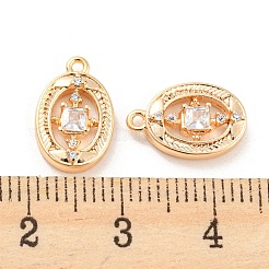 Латунные микро проложить кубического циркония подвески&nbsp;KK-E090-07G