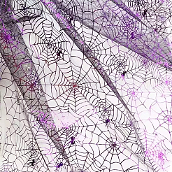 Полиэстеровая декоративная сетка-паутина&nbsp;DIY-WH20049-45B-03