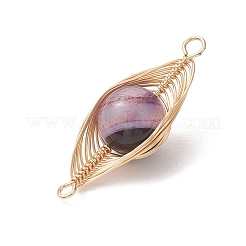 Натуральный полосатый агат (окрашенный и термически обработанный)&nbsp;PALLOY-JF04949