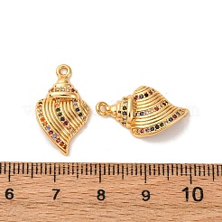 Латунные микро проложить кубического циркония подвески&nbsp;KK-K382-62G