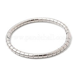 Латунные браслеты на петлях для женщин&nbsp;BJEW-H639-05-P