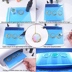 Стойки из пластика с открытыми задними подвесками&nbsp;PALLOY-OC0001-05G