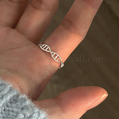 Кольца-манжеты из латуни с ДНК-спиралью для женщин&nbsp;FS-WG0A652-01