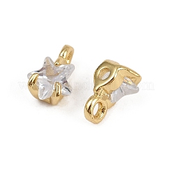 Стойки обшивки латунь микро проложить кубическую прелесть диоксида циркония&nbsp;LS-KK-H449-46G