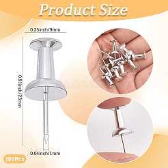 100 шт. пластиковые кнопки&nbsp;FIND-WH20007-65A