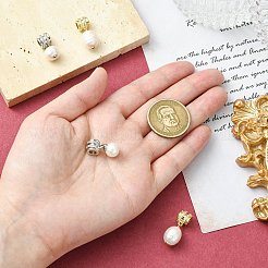 4 шт. подвески из латуни с микропаве&nbsp;KK-CJ0002-71