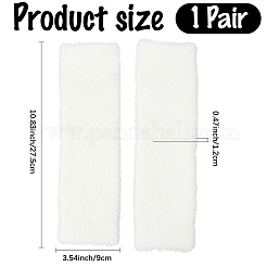 1 пара теплых перчаток без пальцев из акрилового волокна&nbsp;AJEW-CY0002-23B