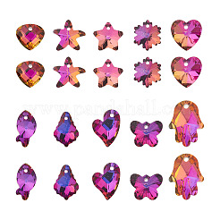 Стеклянные стразы подвески&nbsp;YS-TAC0007-01B