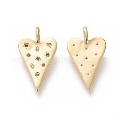 Латунные микро проложить кубического циркония подвески&nbsp;LS-ZIRC-L091-067G