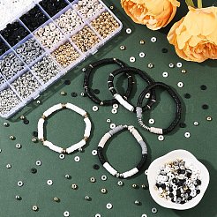 Наборы для изготовления браслетов из полимерной глины и пластиковых бусин ccb&nbsp;DIY-YW0012-06B