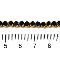 Стеклянные бусины с гальваническим покрытием &nbsp;EGLA-P061-01A-03