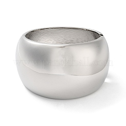 Широкие браслеты из сплава на шарнирах&nbsp;BJEW-C058-08P