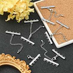 Латунный удлинитель цепи из циркония&nbsp;ZIRC-Q022-030P-NR