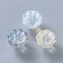 Прозрачные стеклянные бусины&nbsp;X-GLAA-T016-35