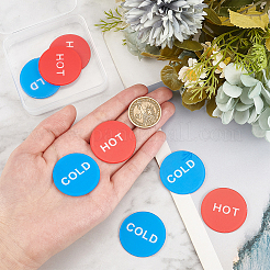 8 шт. двухцветные акриловые публичные знаки&nbsp;AJEW-CP0007-38B