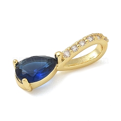 Латунные микро проложить кубического циркония подвески&nbsp;KK-U050-05G-01