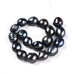 Нити из натурального культивированного пресноводного жемчуга&nbsp;PEAR-N014-09A-05