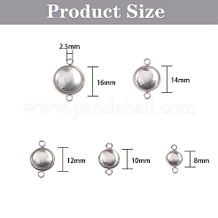 100 шт. набор для самостоятельного изготовления звеньев из нержавеющей стали 304&nbsp;DIY-SZ0001-77P