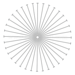 4 пакетик латунных штифтов с плоской головкой&nbsp;FIND-BC0005-21P